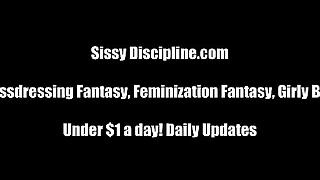 You would make a fine sissy sex following