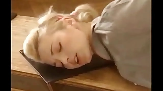 Schoolgirl fucks her teacher anal