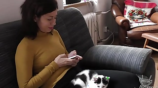 Sharlotte finally giving it up letting me fuck her and cum in her mouth but she loathes sex