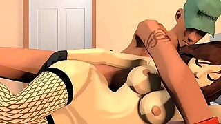 Big white ass milf curvy liz gets black dick in gut delivery