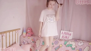 LITTLE step DAUGHTER caught step DADDY observing TABOO PORN, and wanted to do tantamount