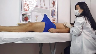 My cock got hard right relating to front of the sexy nurse