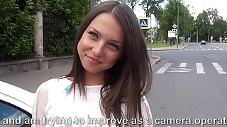 Lovely russian legal age teenager anal screwed pov open-air