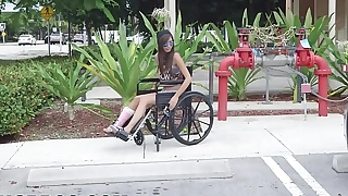 Bangbros - vest-pocket-sized kimberly costa far wheelchair acquires fucked (bb13600)