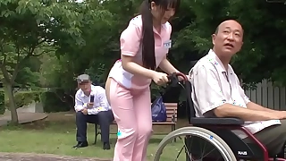 Subtitled queer japanese half meagre caregiver out of pocket